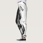Personalized Trendy Abstract Design Leggings (Links)