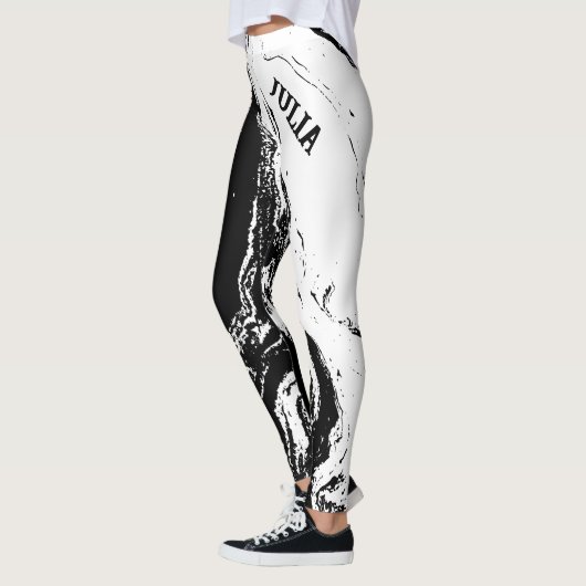 Personalized Trendy Abstract Design Leggings (Links)