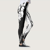 Personalized Trendy Abstract Design Leggings (Rechts)