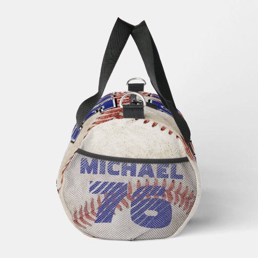 Personalized Trendy Baseball team illustration Duffle Bag (Rechts)