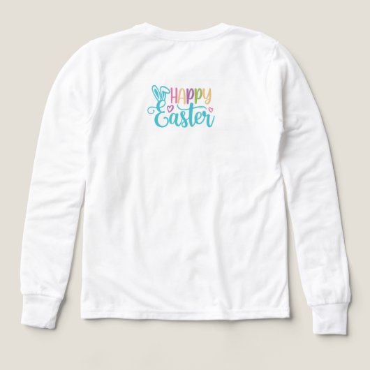 Personalized Tri-blend Long Sleeve Shirt (Design Rückseite)