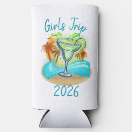 Personalized Tropical Island Selters Dosenkühler