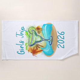 Personalized Tropical Island Strandtuch