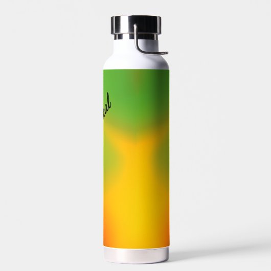 Personalized Tropical Melon Green Trinkflasche (Links)