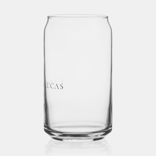 Personalized Tropical Wedding Destination Weekend Dosenglas (Rechts)