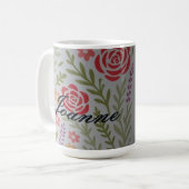 Personalized tumbler kaffeetasse (Vorderseite Links)