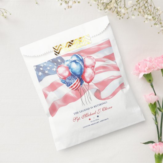 Personalized U.S. Military Retirement Geschenktütchen (Versiegelt)