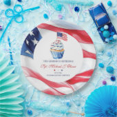 Personalized U.S. Military Retirement Pappteller (Party)