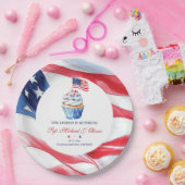 Personalized U.S. Military Retirement Pappteller (Party)