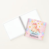 Personalized Unicorn Kids Sketchbook Notizblock (Innenseite)