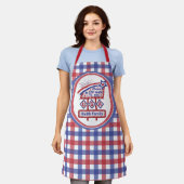 Personalized USA 250–Patriotic Retro Marquee Schürze (Getragen)