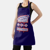 Personalized USA 250–Patriotic Retro Marquee Schürze (InSitu)