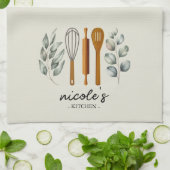 Personalized Utensils  Geschirrtuch (Gefaltet)