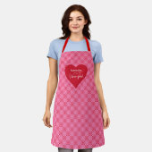 Personalized Valentine Apron A Sweet Love Gift Schürze (Getragen)