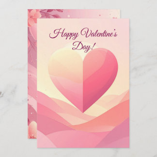 Personalized Valentine Card – Romantic Love Greeti Feiertagskarte