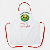 Personalized Valentine Gift Apron Cute Food Humor Schürze (Vorderseite)