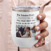 Personalized Valentine Newspaper Photo