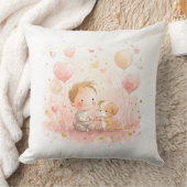 Personalized Valentine’s Baby Pillow Kissen (Decke)