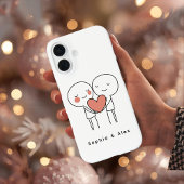 Personalized Valentine’s Couple Matching Case-Mate iPhone Hülle