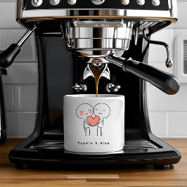 Personalized Valentine’s Couple Matching  Espressotasse