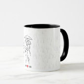 Personalized Valentine’s Day Mug with Custom Names Tasse (VorderseiteRechts)
