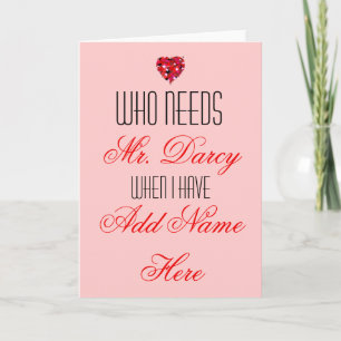 Personalized Valentine's Day Card for him Popular Feiertagskarte