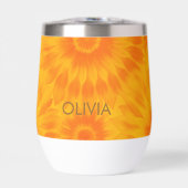 Personalized Vibrant Sunflower Tie-Dye Art (Vorderseite)