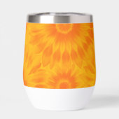 Personalized Vibrant Sunflower Tie-Dye Art (Rückseite)