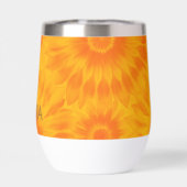 Personalized Vibrant Sunflower Tie-Dye Art (Rückseite)