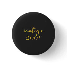Personalized Vintage 2001 T-Shirt