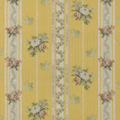 Personalized Vintage Antique Wallpaper Yellow  Mittlere Geschenktüte
