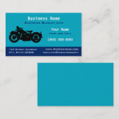 Personalized Vintage / Classic Motorcycle Visitenkarte (Vorne/Hinten)