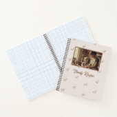 Personalized Vintage Photo Recipe Journal Notizblock (Innenseite)