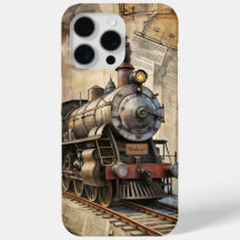 Personalized Vintage Steam Train Retro Travel