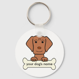 Personalized Vizsla Schlüsselanhänger