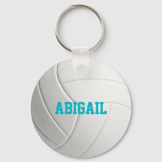 Personalized Volleyball Schlüsselanhänger (Vorderseite)
