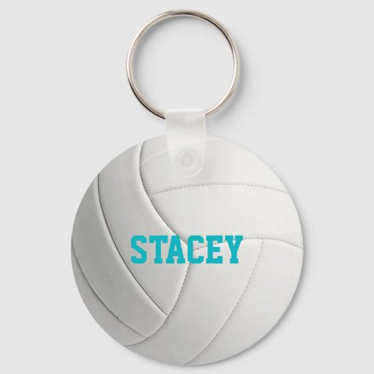 Personalized Volleyball Schlüsselanhänger (Vorderseite)