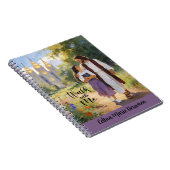 Personalized 'Walk with Me' Christian LDS Journal3 Notizblock (Rechte Seite)