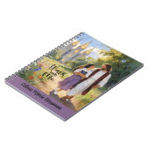 Personalized 'Walk with Me' Christian LDS Journal3 Notizblock (Linke Seite)