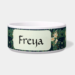 Personalized Walter Crane "Francesca" Botanical Napf