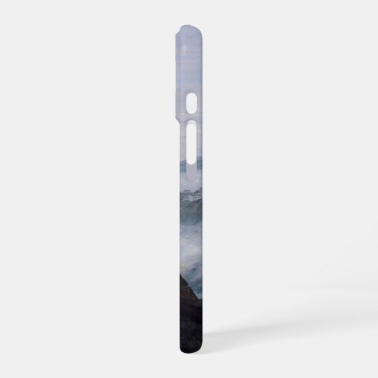 Personalized Wanderer – Caspar David Friedrich iPhone 16 Hülle (Linke Seite)