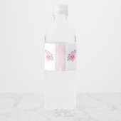 Personalized Water Bottle Labels for Birthday, ANY Wasserflaschenetikett (Rückseite)