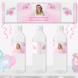 Personalized Water Bottle Labels for Birthday, ANY Wasserflaschenetikett