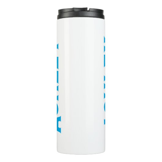 Personalized Water Bottle Thermosbecher (Rückseite)