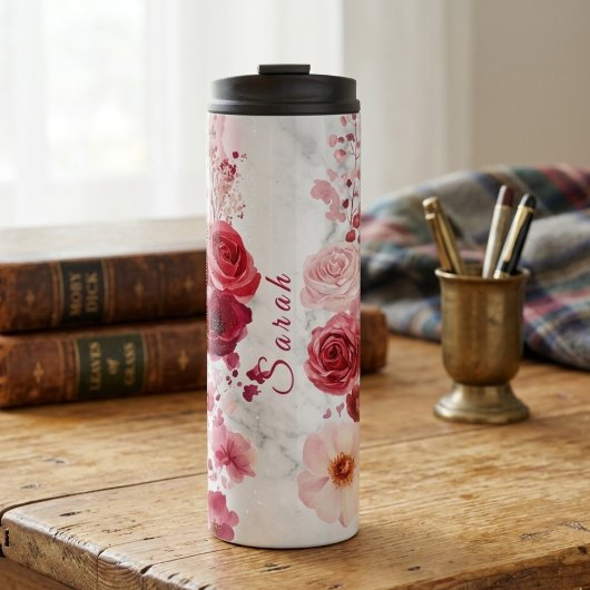 Personalized Water Bottle with Name Thermosbecher