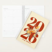 Personalized watercolor floral planer (Anzeige)