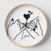 Personalized Wedding Anniversary Gift Uhr (Vorderseite)