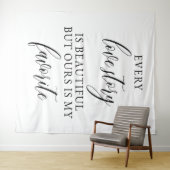 Personalized Wedding Backdrop Banner Wandteppich (Beispiel (Horizontal))