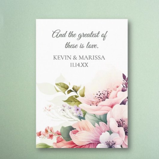 Personalized Wedding Congrats card Karte