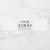 Personalized Wedding Custom Idea Add Logo Wasserflaschenetikett (Einzelnes Label)
